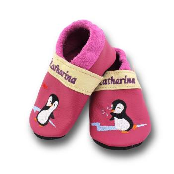 Lederpuschen Pinguine